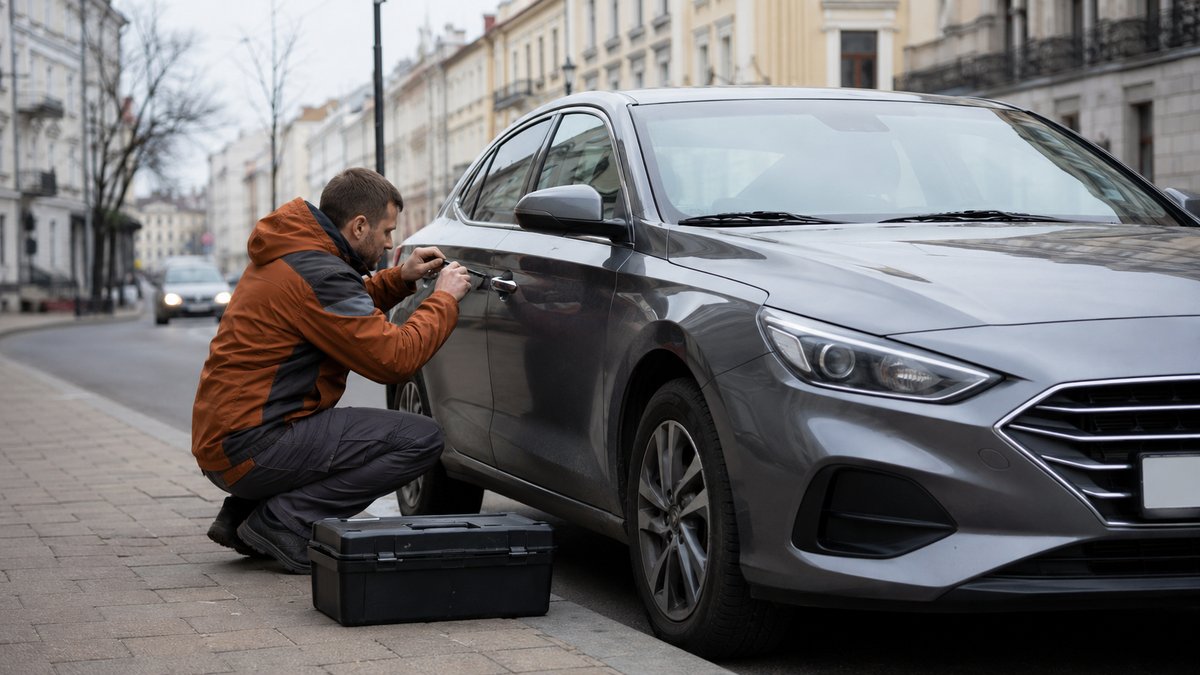 Мастер вскрывает Hyundai