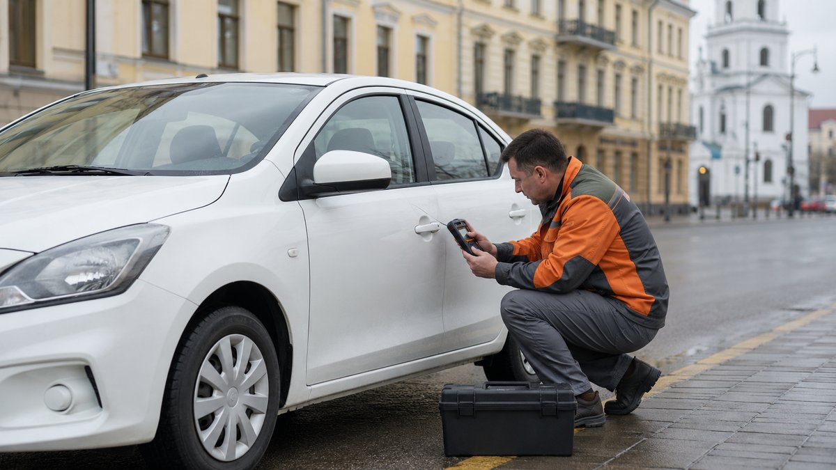 Мастер вскрывает Kia Rio