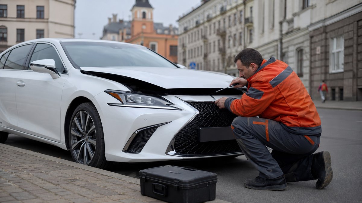 Мастер вскрывает Lexus