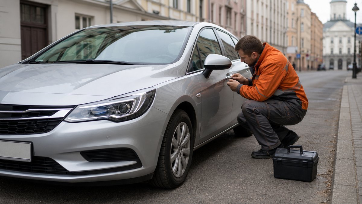 Мастер вскрывает Opel