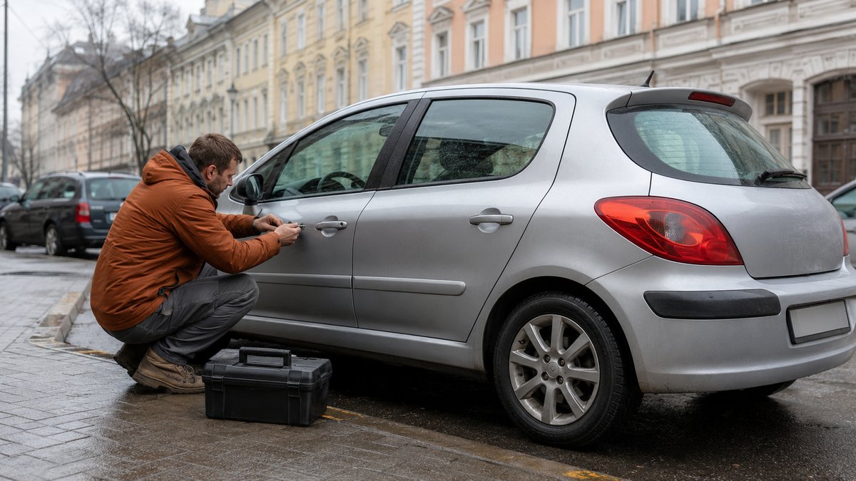 Мастер вскрывает Peugeot