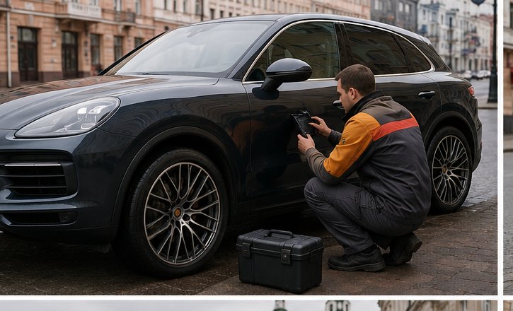 Мастер вскрывает Porsche
